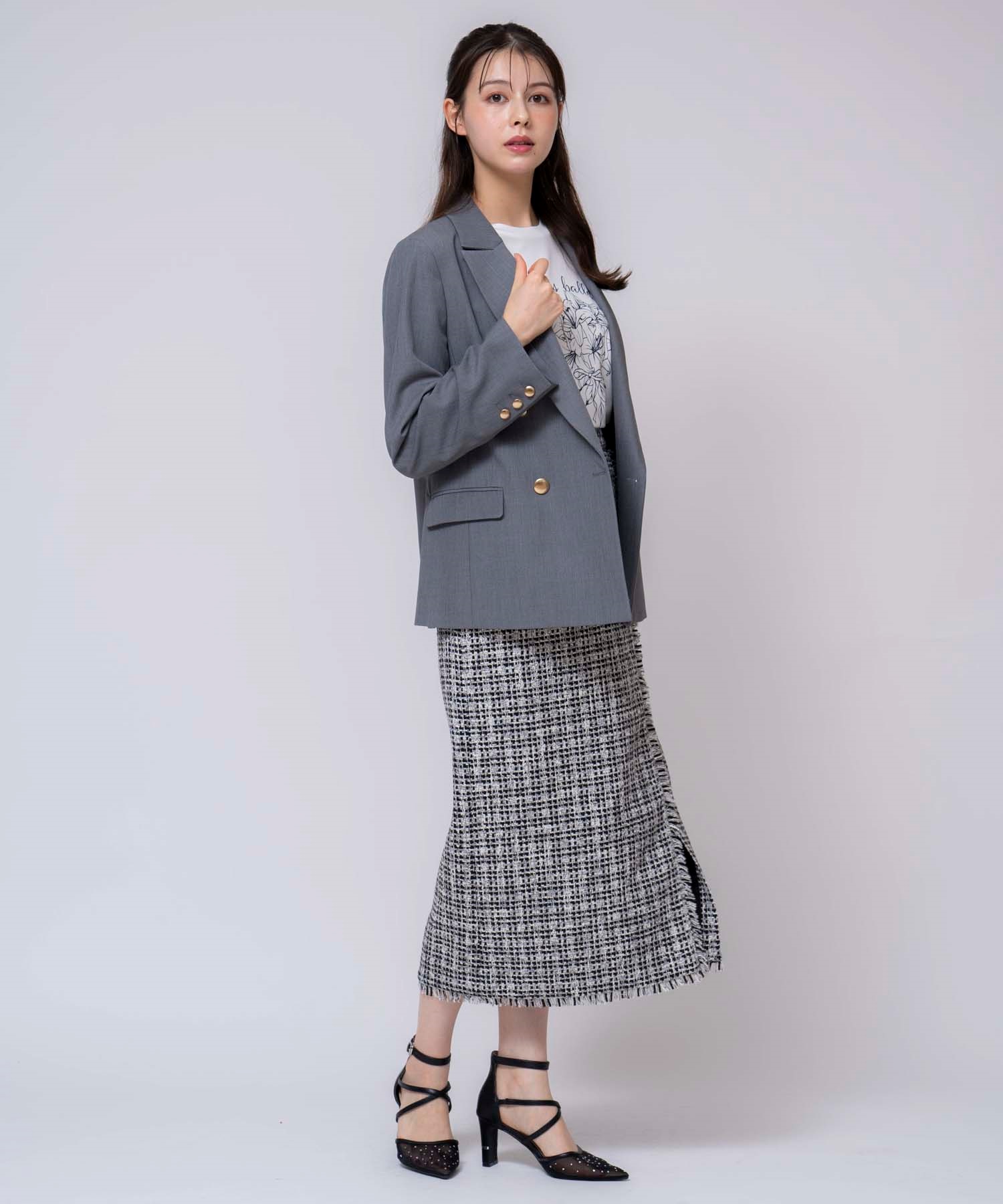 ツイードペプラムセットアップ | セットアップ | NOELA OFFICIAL WEB STORE