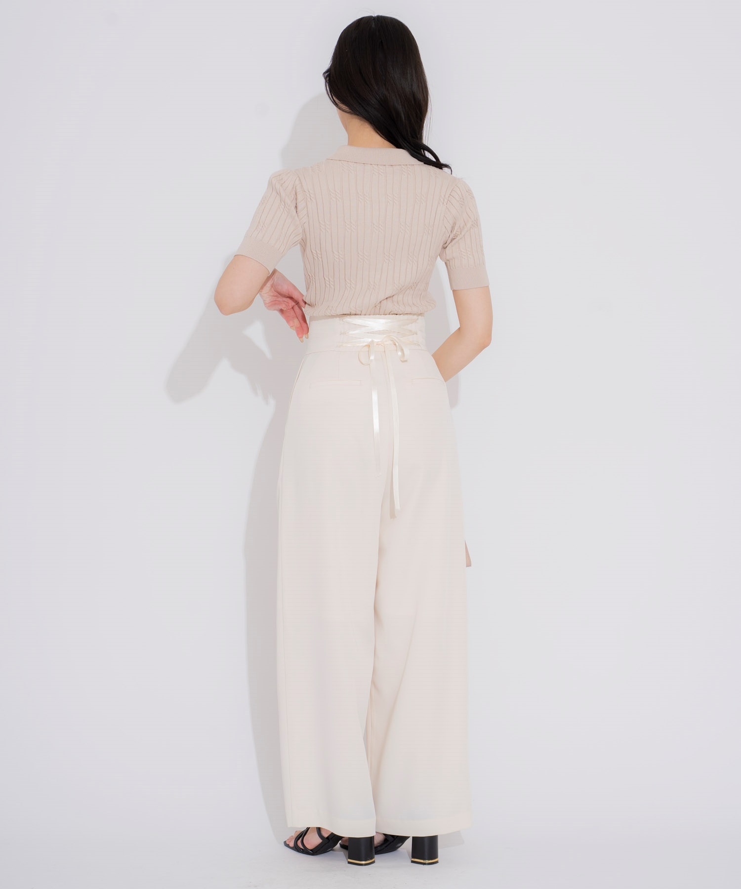 ワイドストレートタックパンツ | その他パンツ | NOELA OFFICIAL WEB STORE