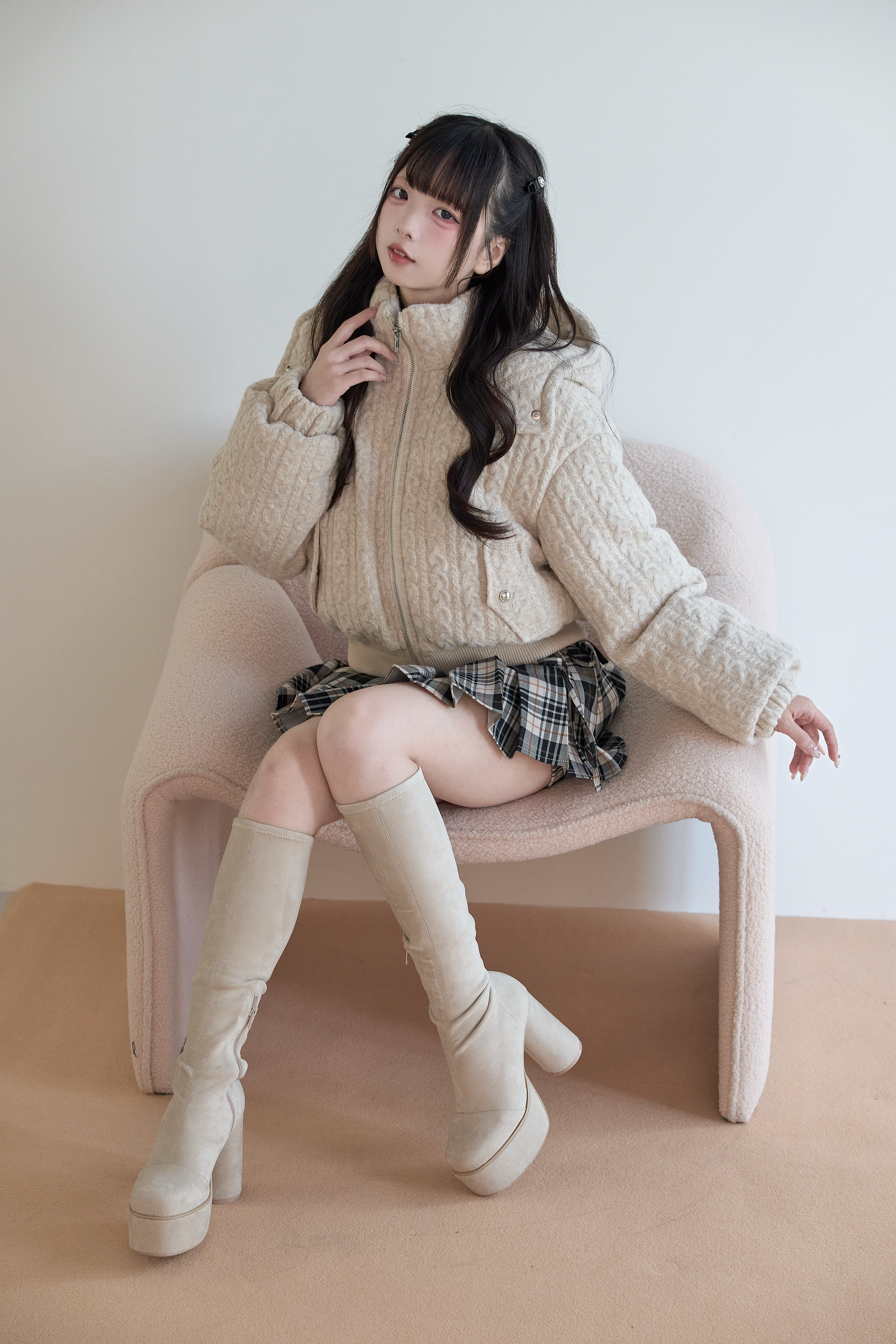 BunnyLis:リボンオフショルダーニットトップス – NoGenki