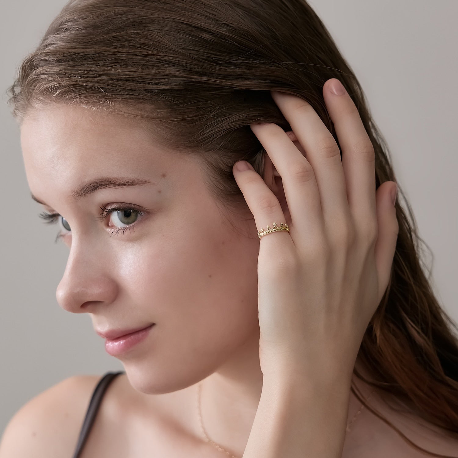 K10ダイヤモンドピンキーリング｜ピンキーリング｜ノジェス 公式