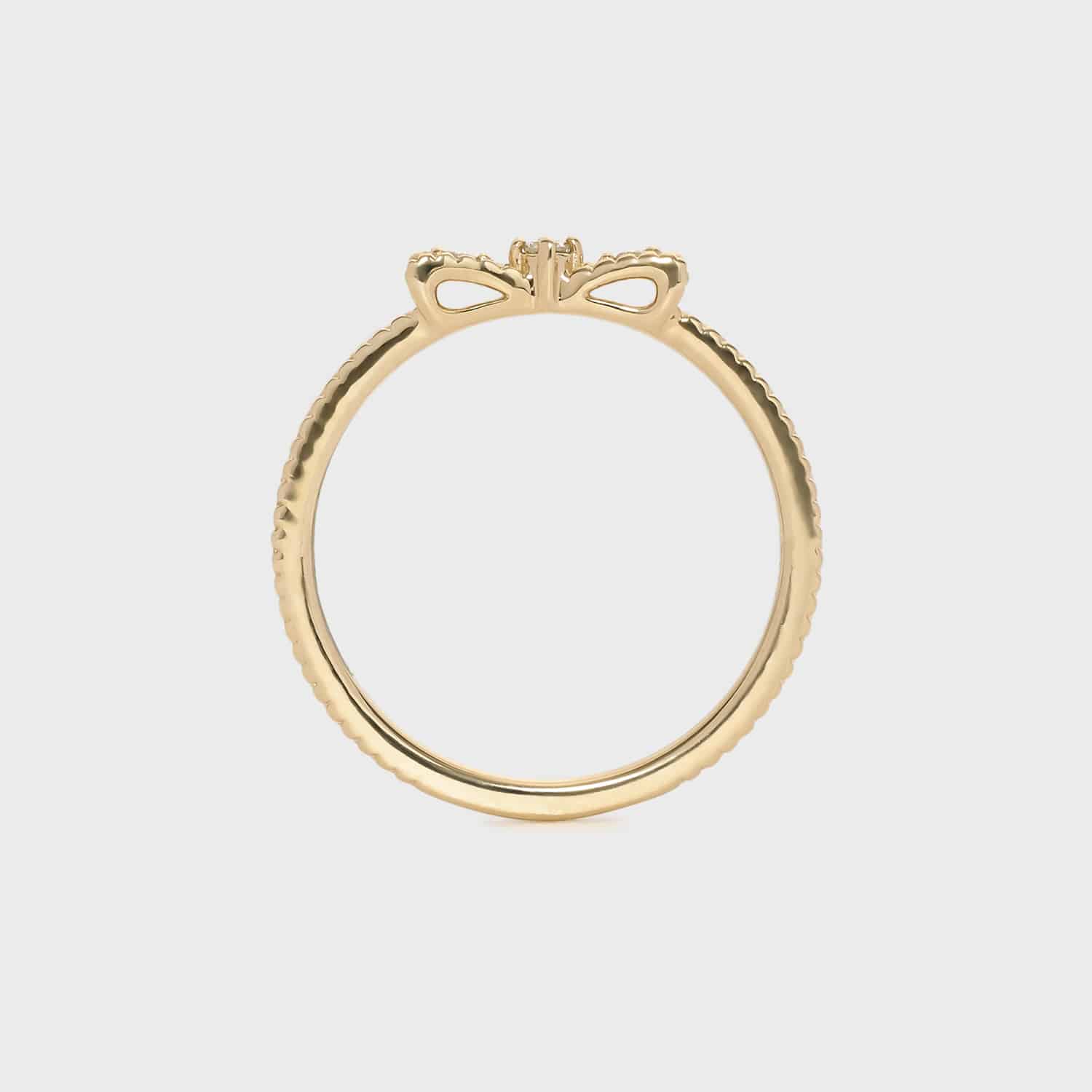 K10ダイヤモンドピンキーリング｜ピンキーリング｜ノジェス 公式