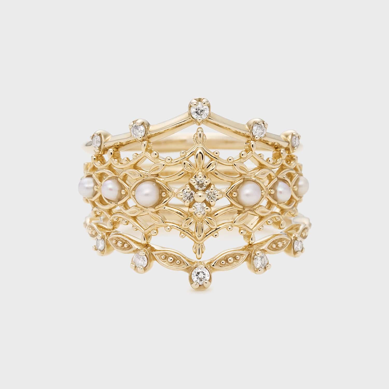 Pocket Ring】K5ダイヤモンドピンキーリング｜ピンキーリング