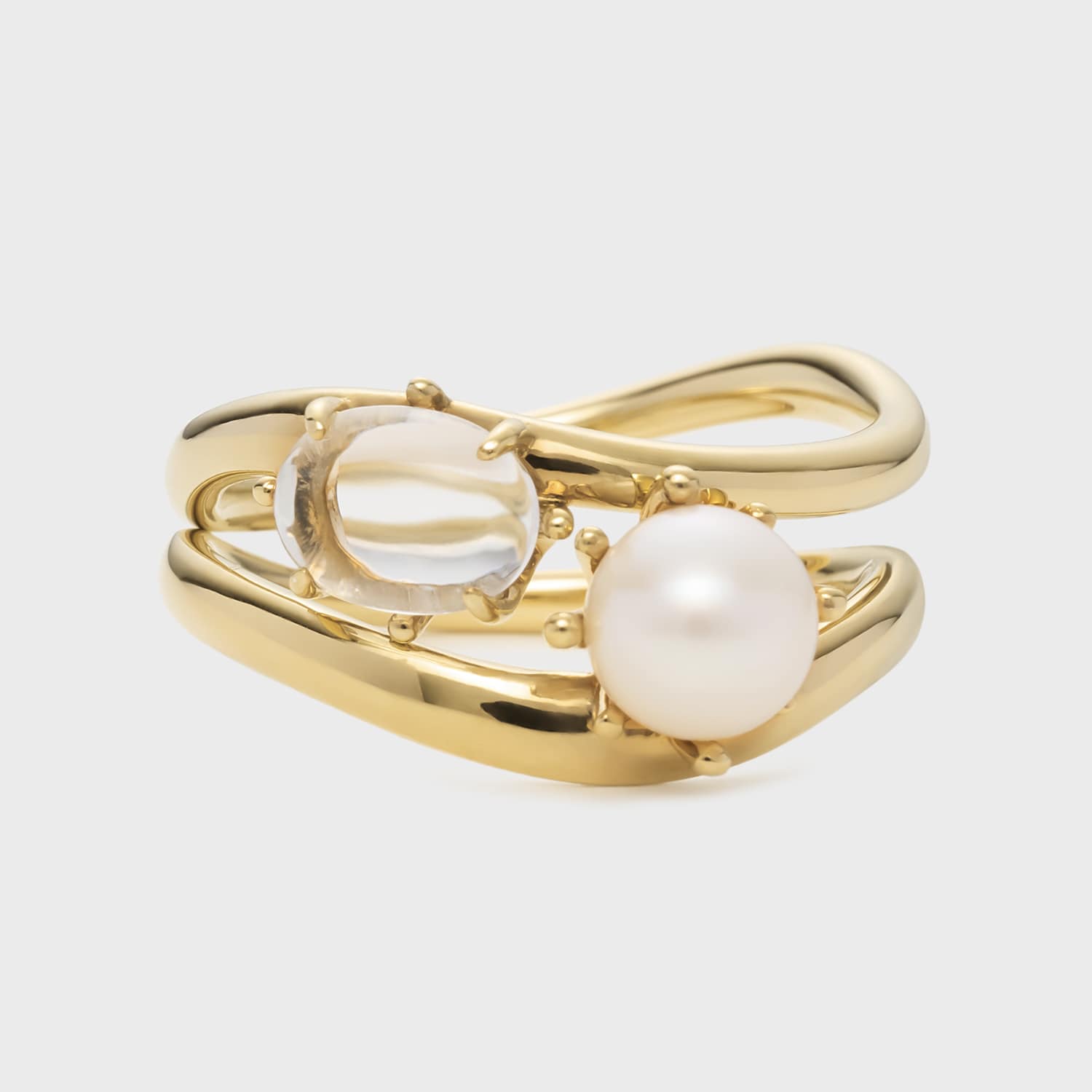 ゴールドパールリング｜リング｜ノジェス 公式オンラインストア