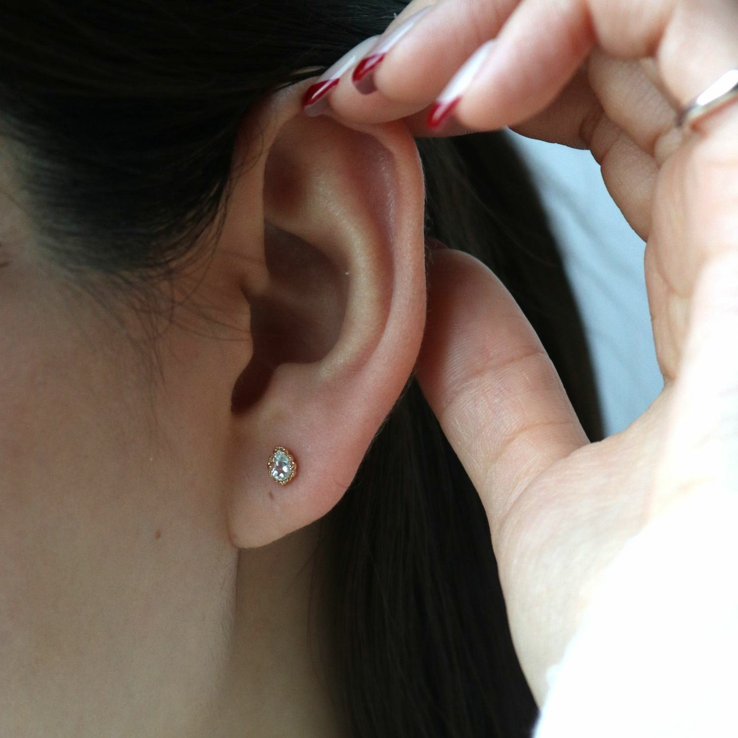 K10アクアマリンピアス｜ピアス｜ノジェス 公式オンラインストア