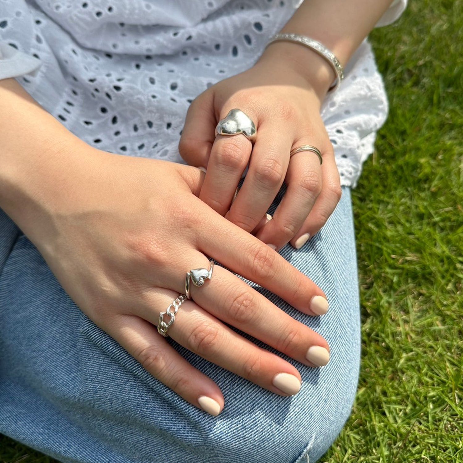 シルバーハートリング｜リング｜ノジェス 公式オンラインストア