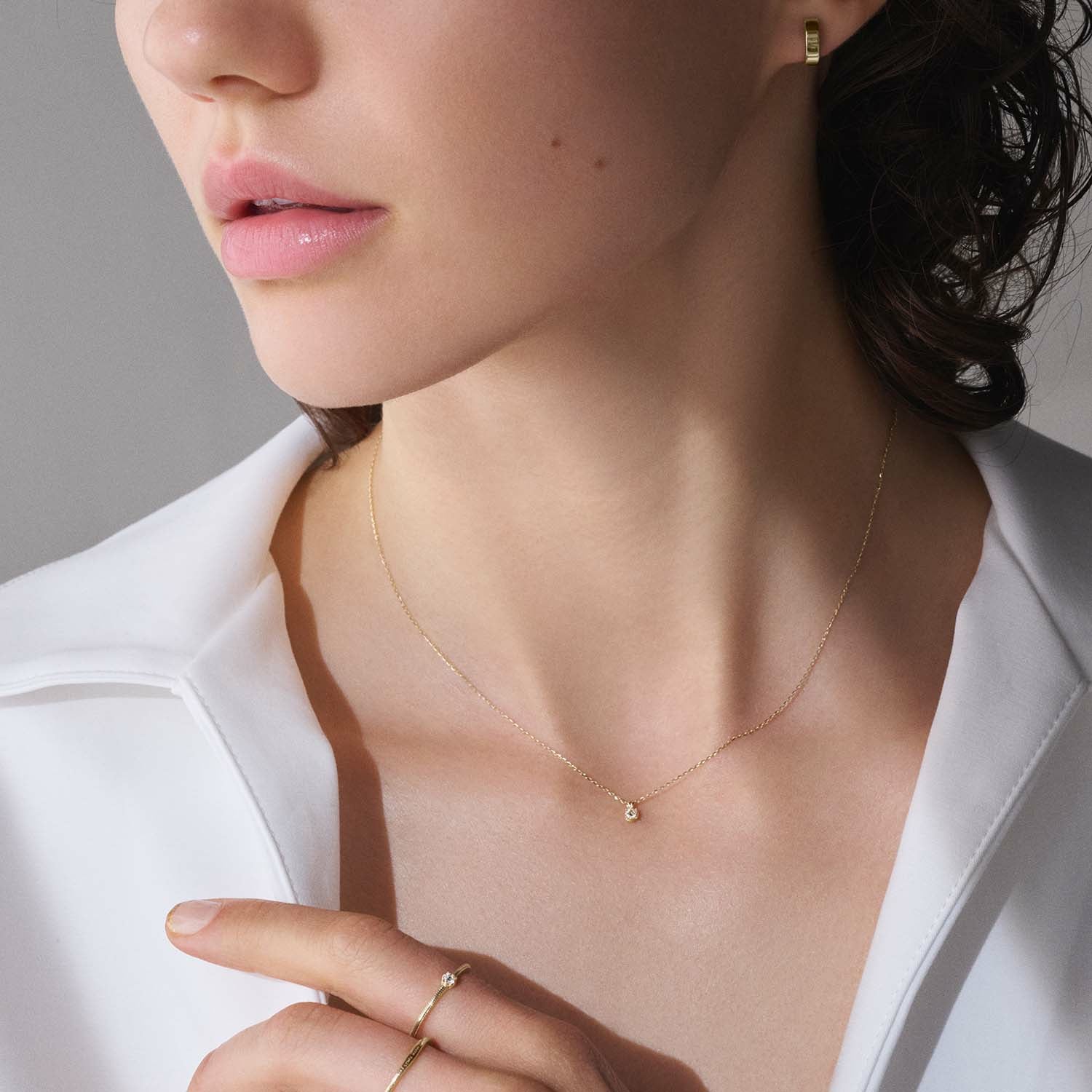 K18ダイヤモンドリング（0.05ct）｜ダイヤモンド｜ノジェス 公式