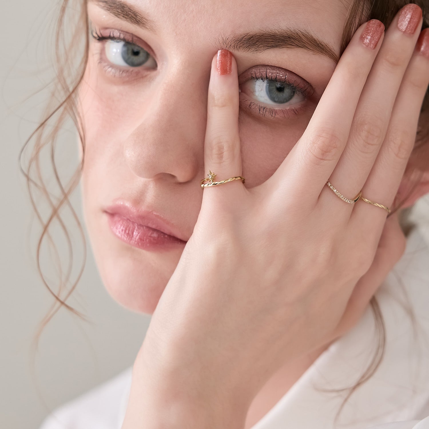 Limited Edition】ゴールドダイヤモンドピンキーリング｜ピンキー