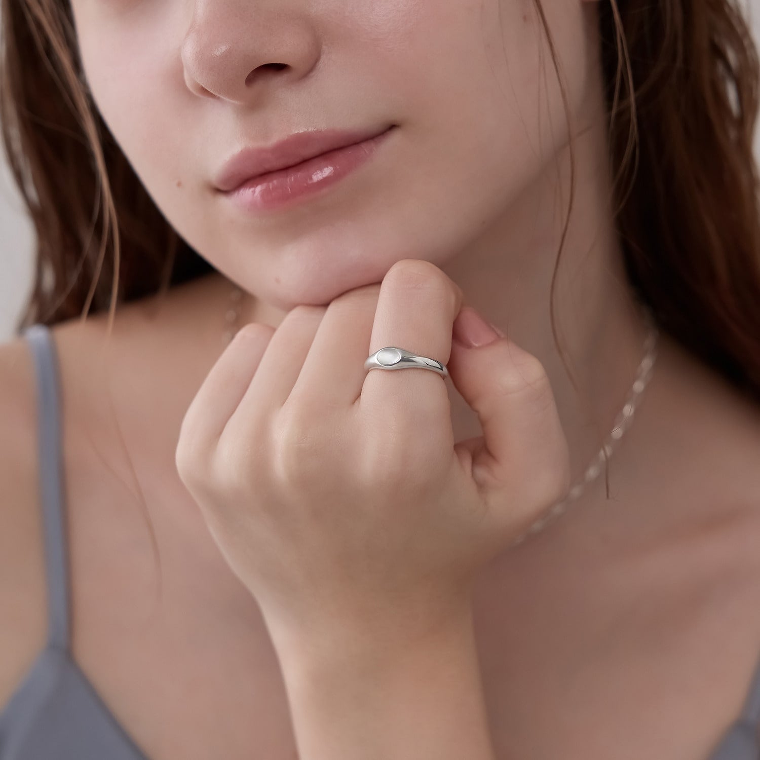 シルバームーンストーンリング｜リング｜ノジェス 公式オンラインストア