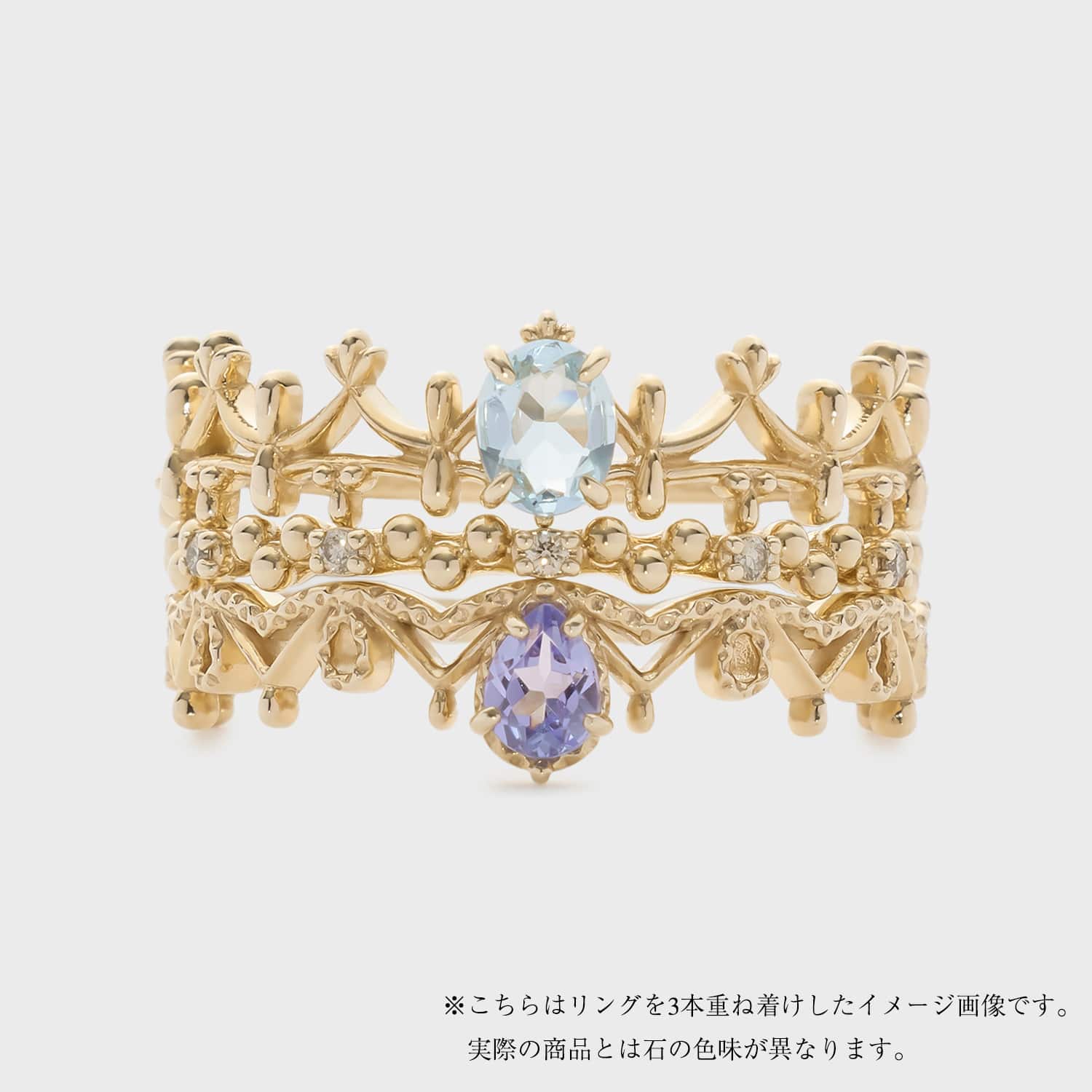 Pocket Ring】K5タンザナイトリング｜リング｜ノジェス 公式オンライン