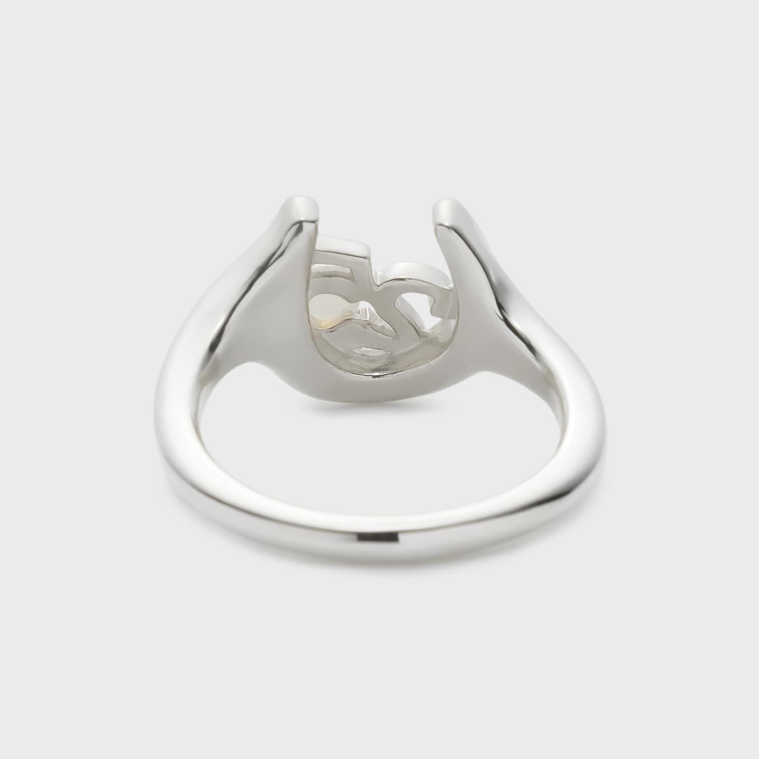 25th Limited】シルバーオパールピンキーリング｜ピンキーリング