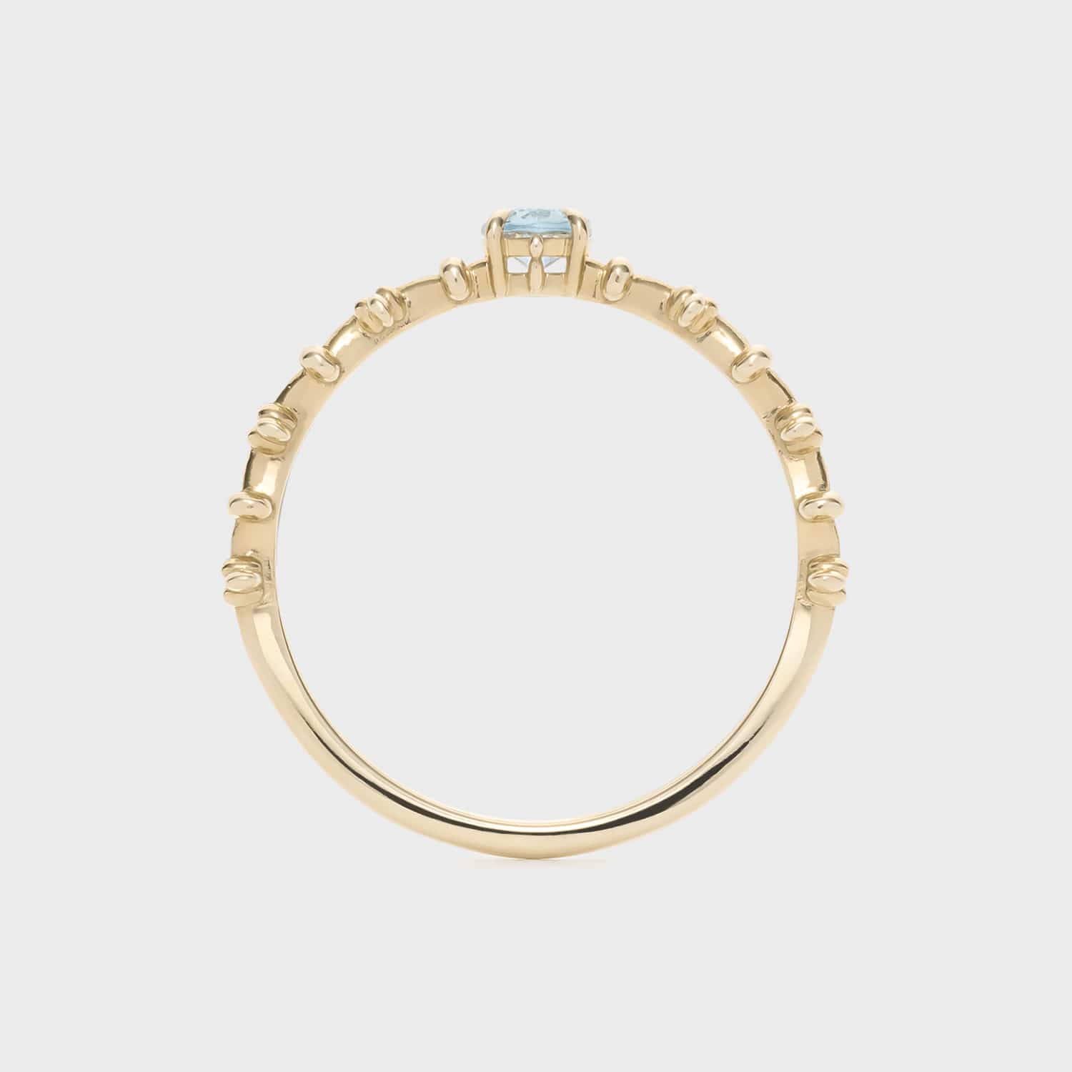 Pocket Ring】K5アクアマリンリング｜リング｜ノジェス 公式オンライン