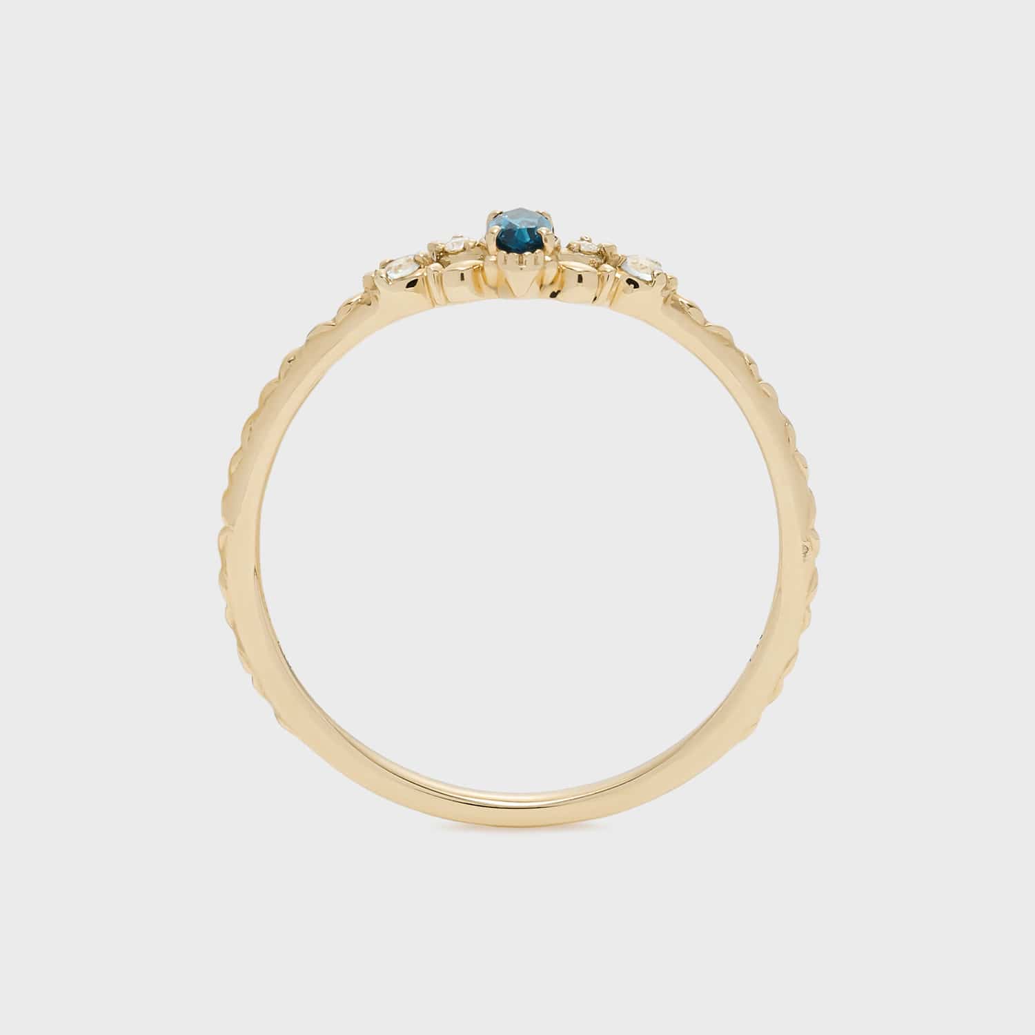 Pocket Ring】K10トパーズ／ダイヤモンドリング｜リング｜ノジェス