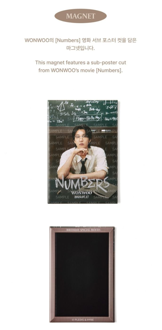 WONWOO (SEVENTEEN) - HAPPY WONWOO DAY BIRTHDAY BOX VER.4