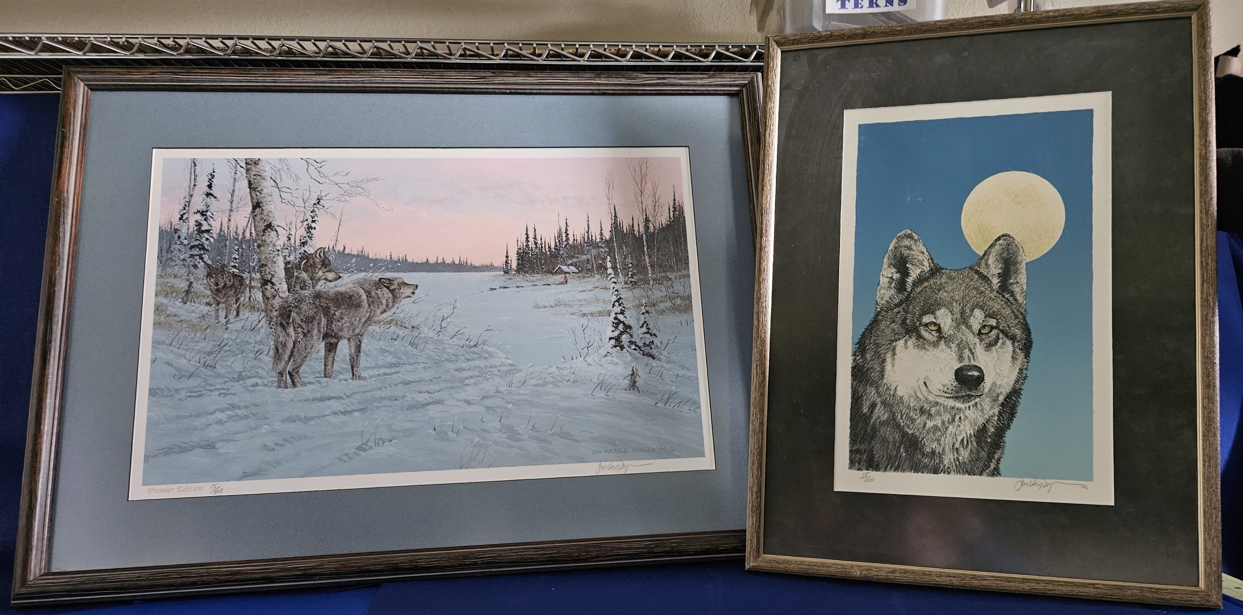 PRINT Wilderness Nexus/Amber Lit Premier Edition #15/100 Jon Van