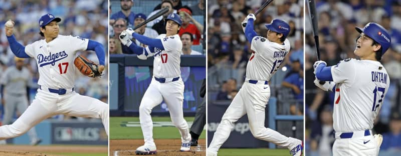 大谷が3発に10奪三振、WSへ ナ・リーグ優勝決定SでMVP | NEWSjp
