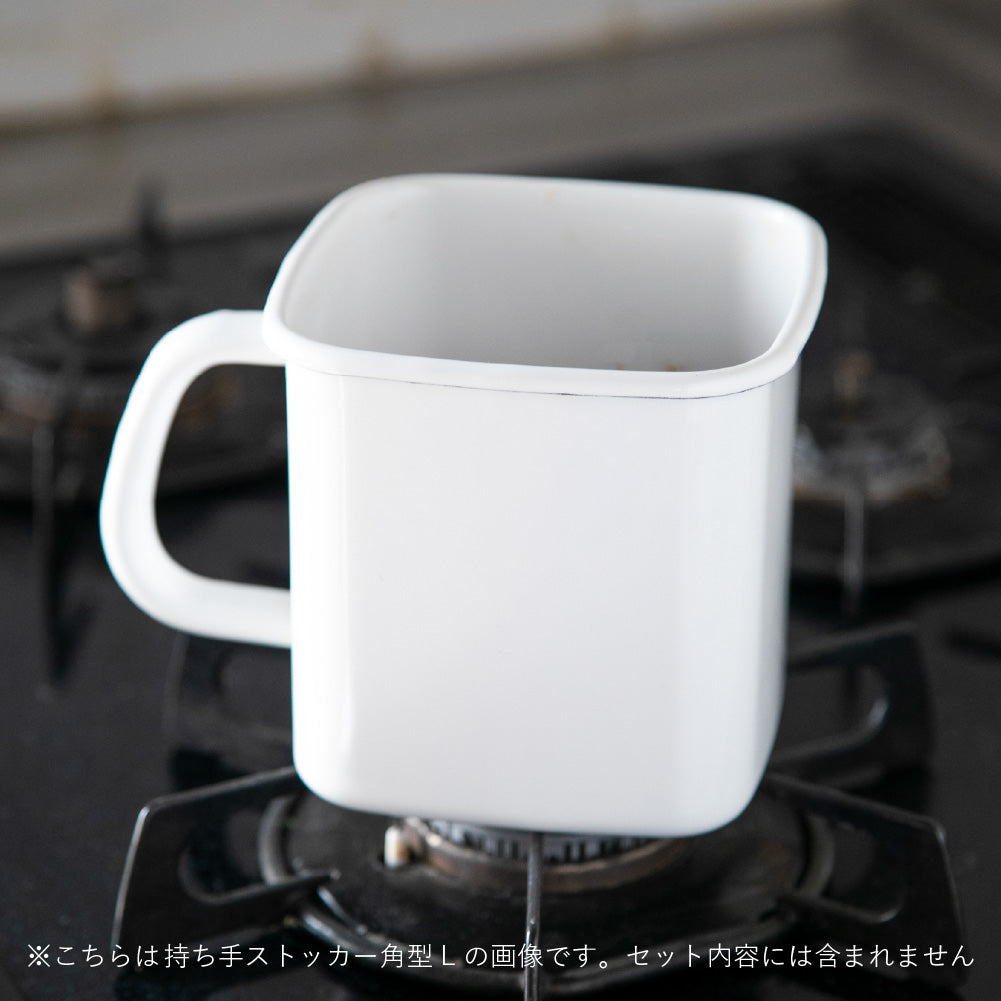 野田琺瑯6点セット ホワイトシリーズ ｜のレン神楽坂【公式通販】発酵