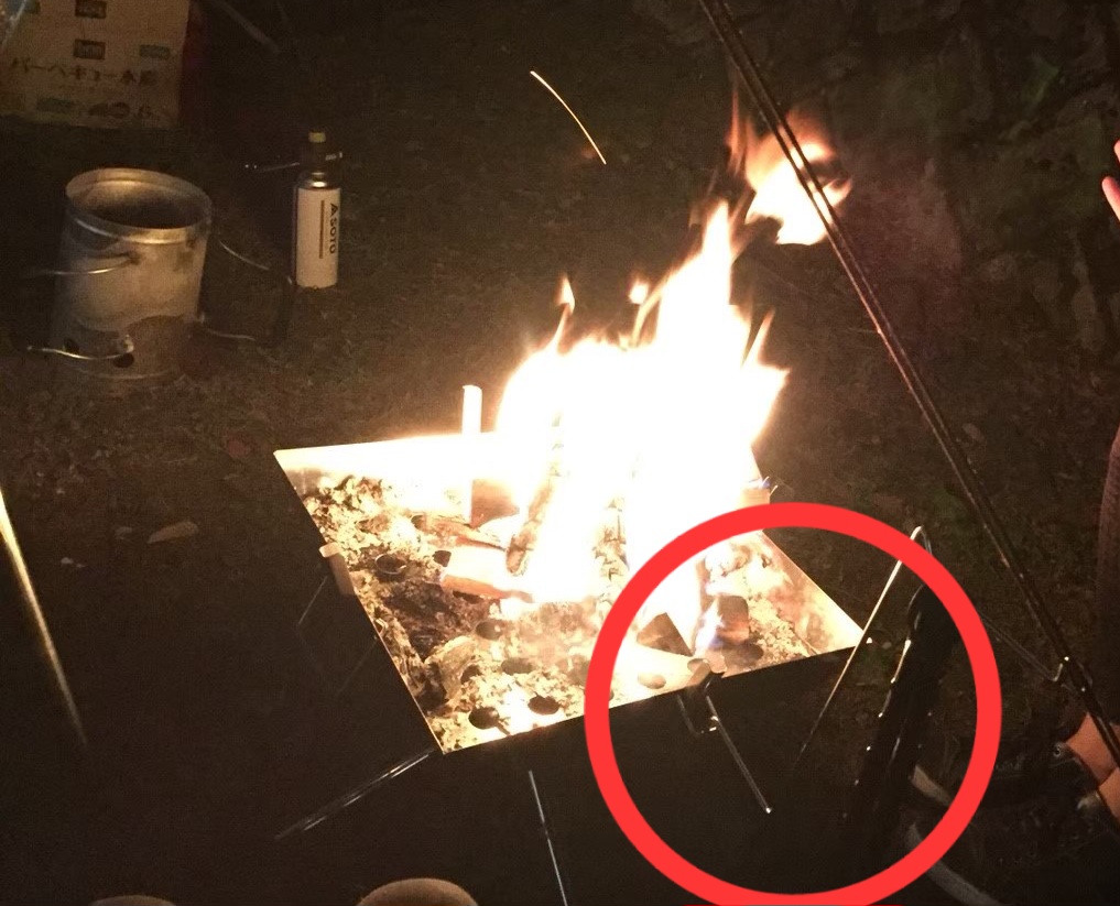 焚き火サイドスタンド Large レビュー SomAbito ソマビト | のすけブログ