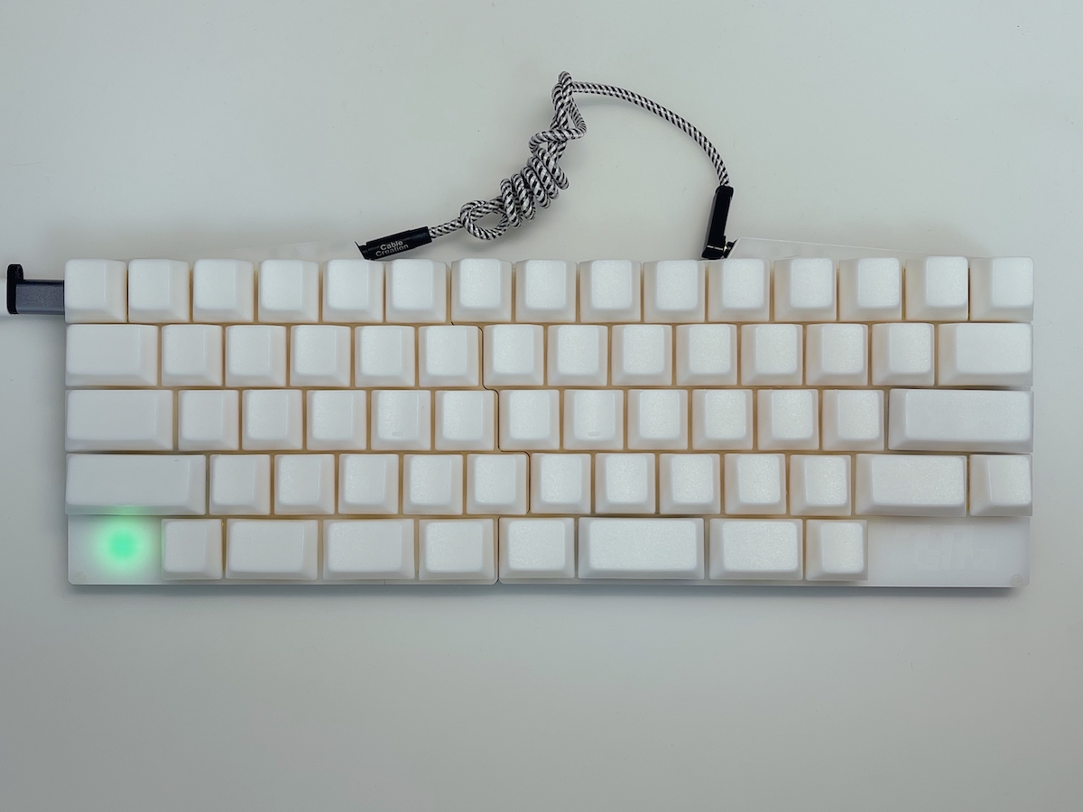 分割キーボード7sProをフルアクリルバージョンへ換装しました – no theme.