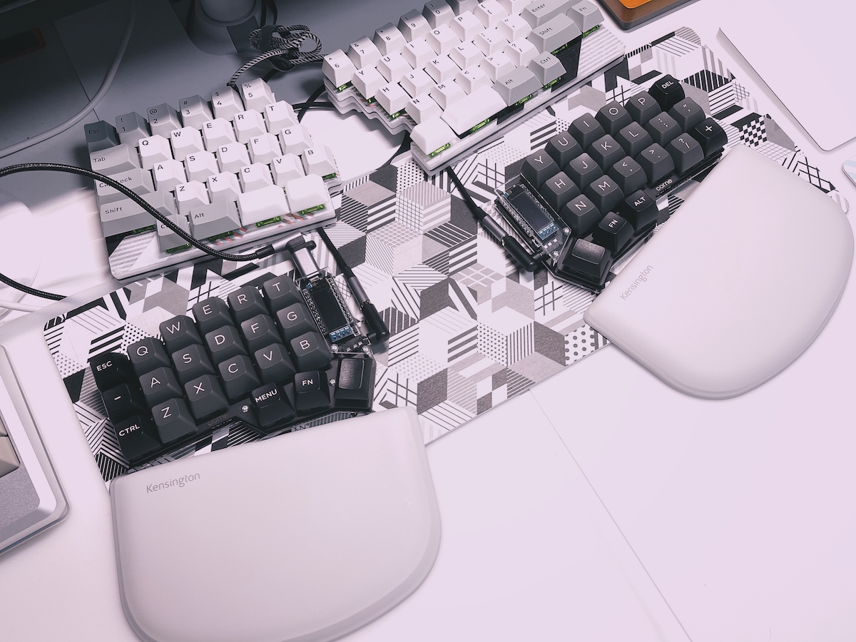 corne cherry v3 完成品 TRRSケーブル Corne Cherry v3 Keyboard Kit