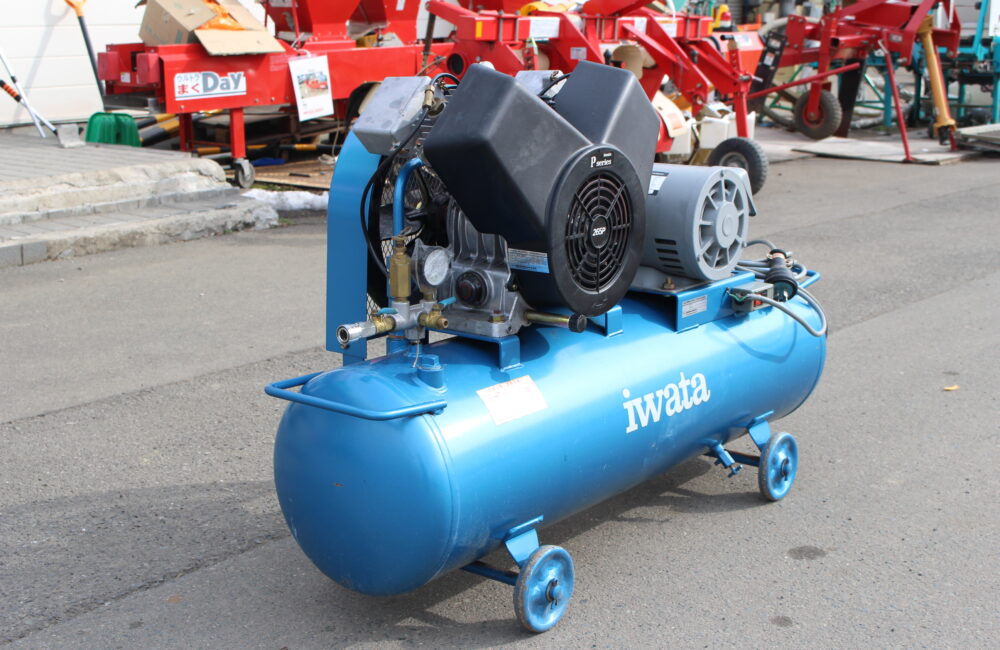 岩田 中古 エアーコンプレッサー SU-221PB｜農家さんの味方｜全国の