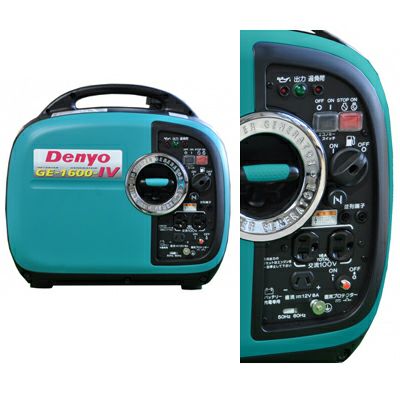 デンヨー】 GE-1600SS-IV 発電機 【インバータ式】 【防音フレーム
