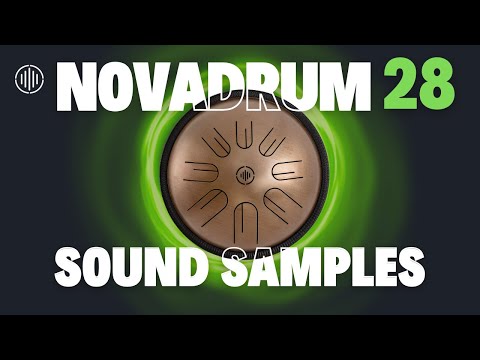 Nova 28 'Gold' Steel Tongue Drum – Handmade & Premium Quality