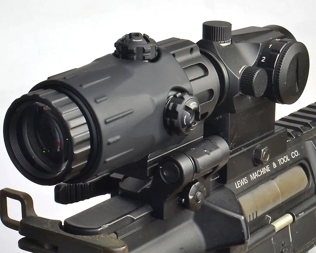 3X TACTICAL MAGNIFIER with Outer Rubber Cover | MAGNIFIER