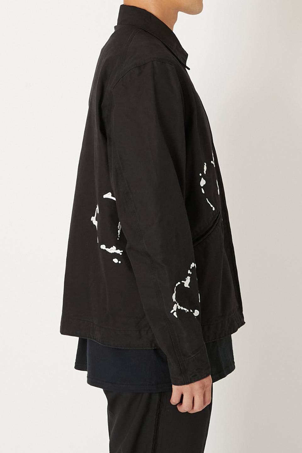 ALMOSTBLACK(オールモストブラック) - Wyv Embroidery Wash Wark JK