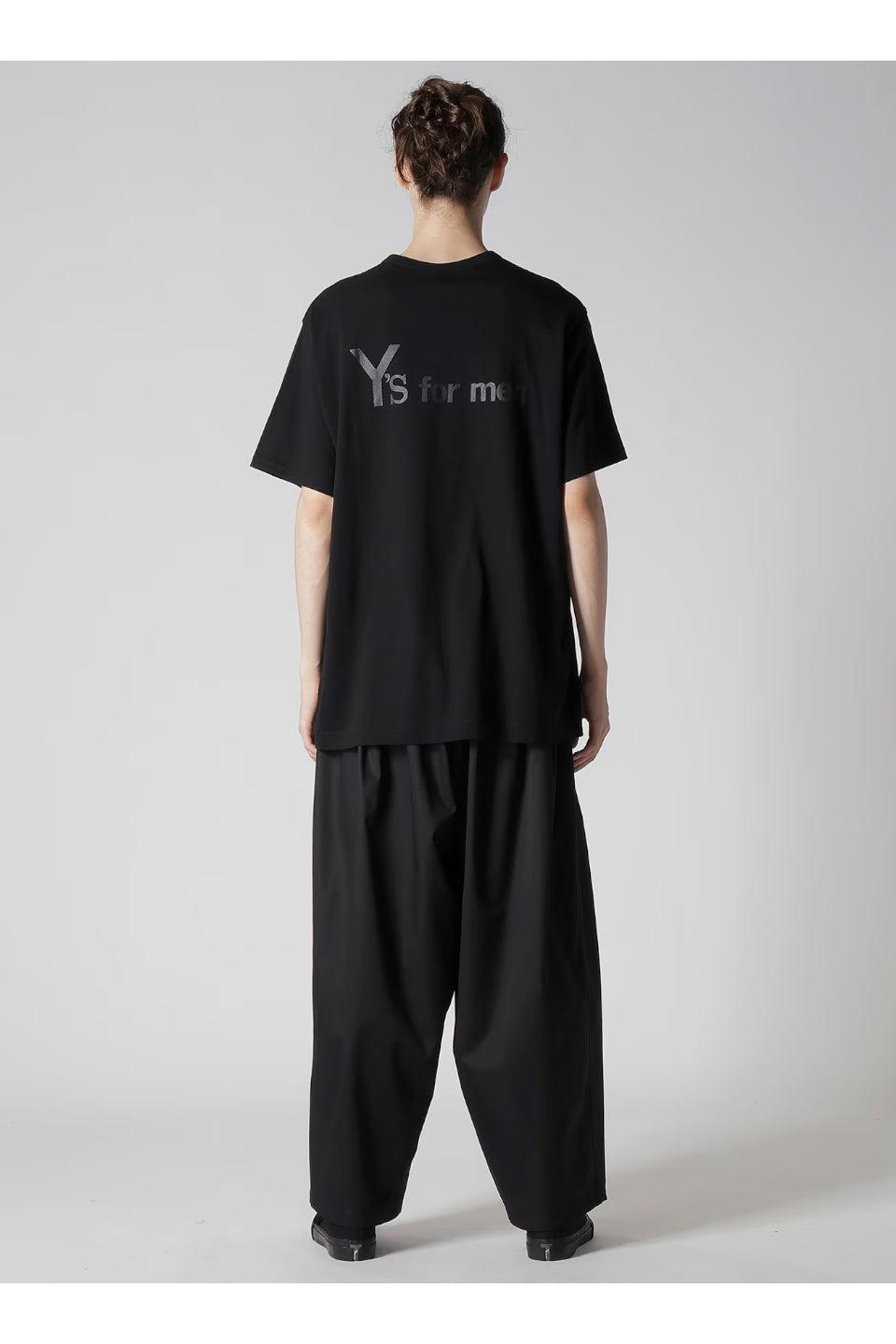 Y's for men(ワイズフォーメン) - Back Print Short Sleeve T-shirt
