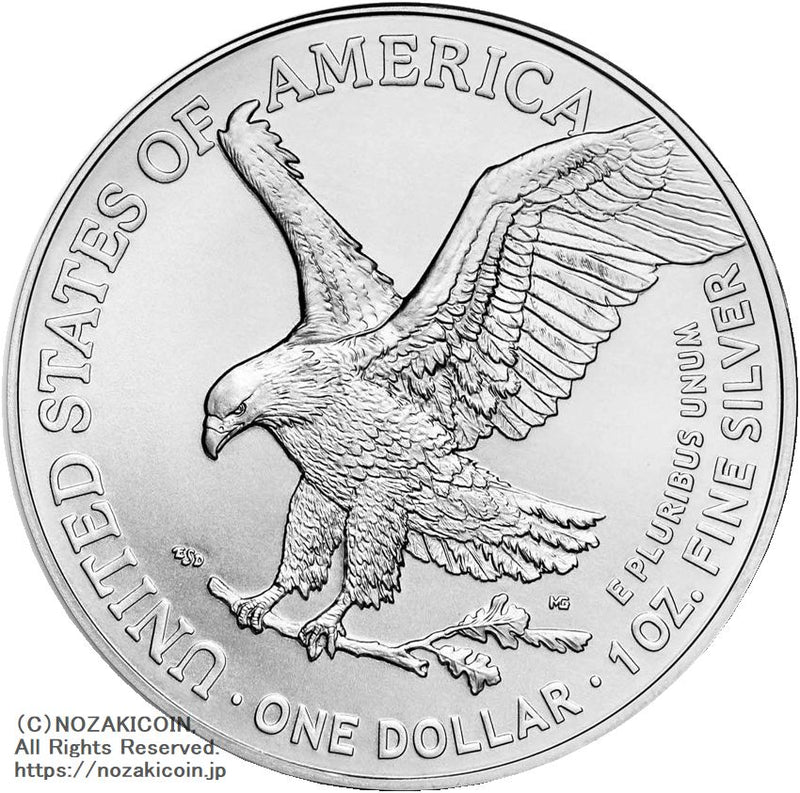 アメリカ 1ドル銀貨 イーグル 2024年 – 野崎コイン