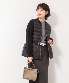 TAION/タイオン】別注ニットコンビダウンジャケット（5-0205-6-04-001