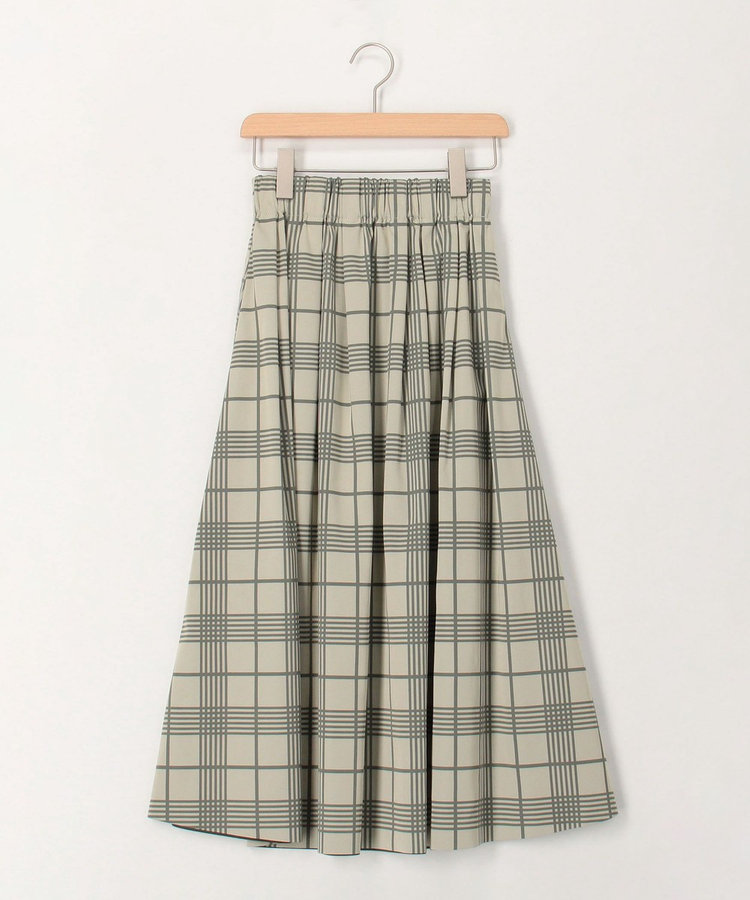 リバーシブルタフタチェックスカート（4-0818-7-06-001）｜MICO