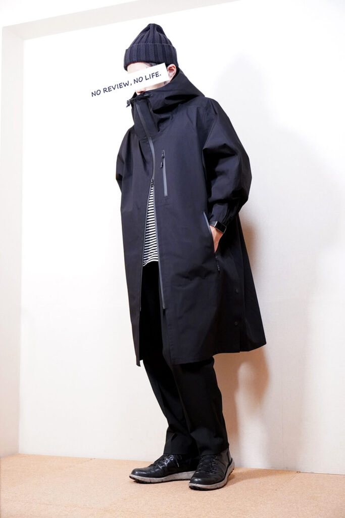 最高のシルエットと機能性】ユニクロ×セオリーのブロックテックコート