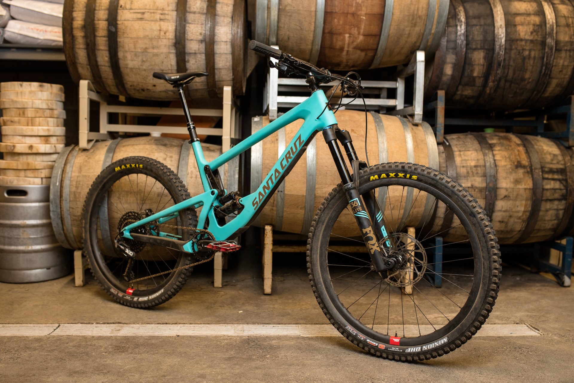 2019 Santa Cruz Bronson V3 Ridden in B.C.