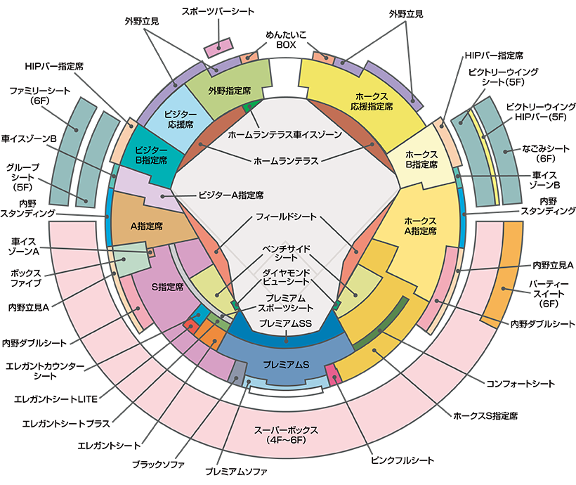 チケット発売要項（みずほPayPayドーム福岡／第3戦・第4戦・第5戦