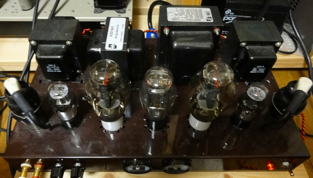 300Bアンプのフィラメント電源改造(2) | 多趣味と無趣味は紙一重