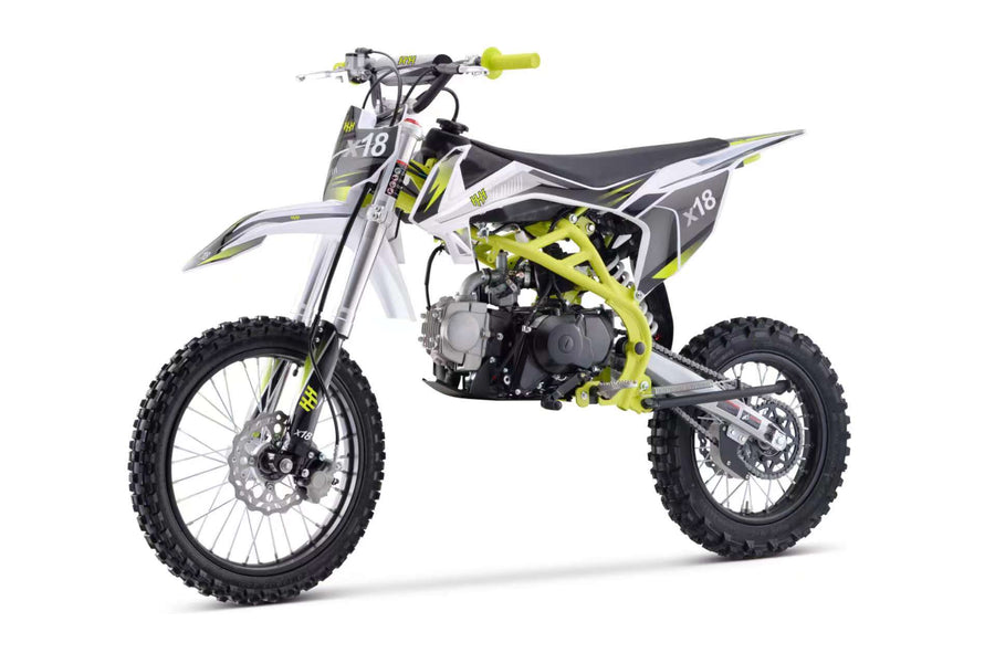 HHH X18 125cc Gas Dirt Bike | Enjoy Free Shipping on Us!