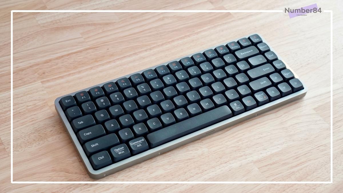 Lofree Flowを本音レビュー】ロープロファイルのメカニカルキーボード