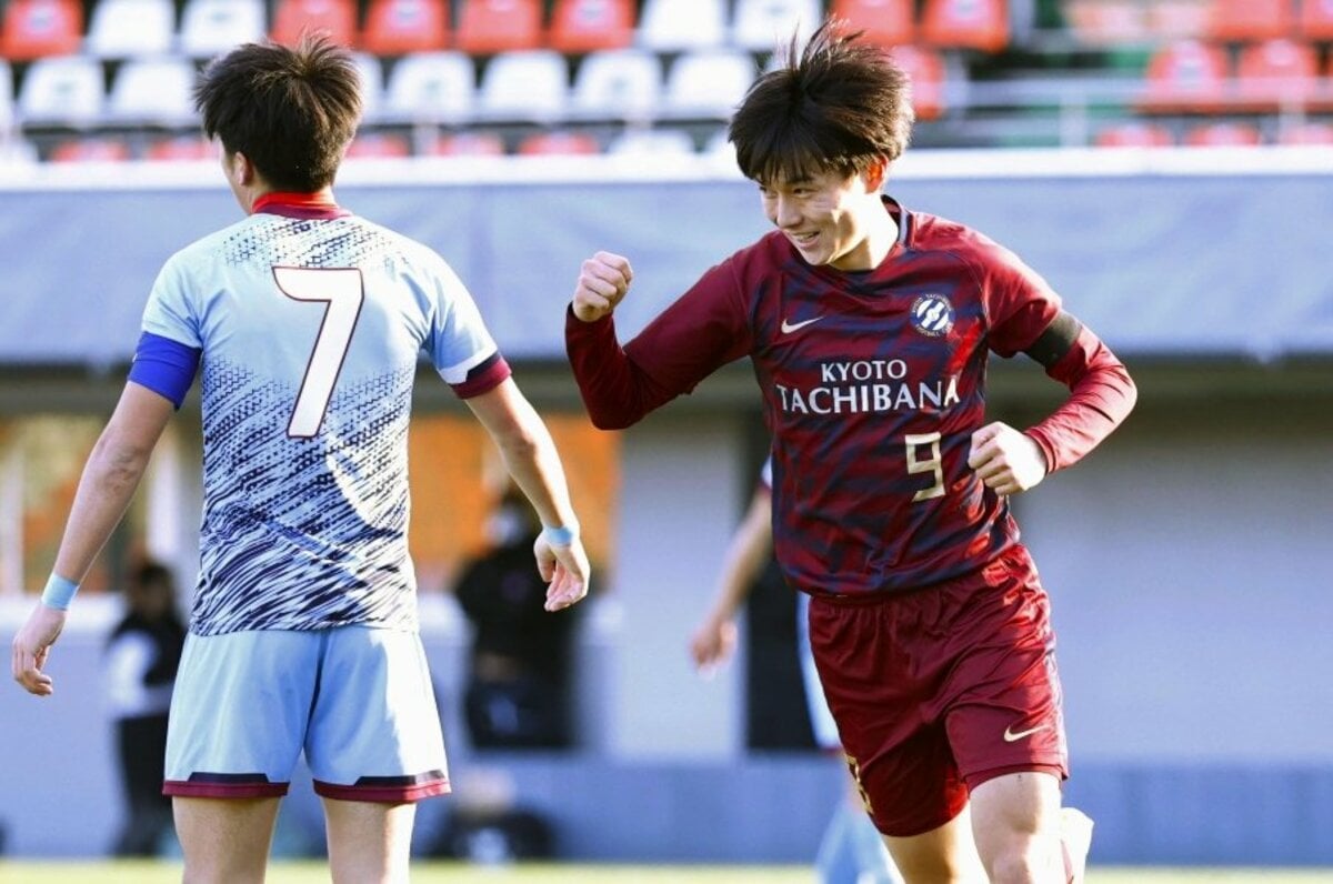 選手権屈指の2トップが早すぎる敗退…京都橘に憧れ、Jユース昇格を断っ
