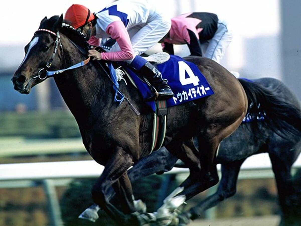 弾むように歩き、勝った奇跡の名馬。トウカイテイオー、天に召される