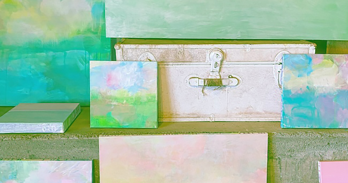 ハワイの離島に暮らす画家、⼭崎美弥⼦の展覧会「Planet Journal─惑星