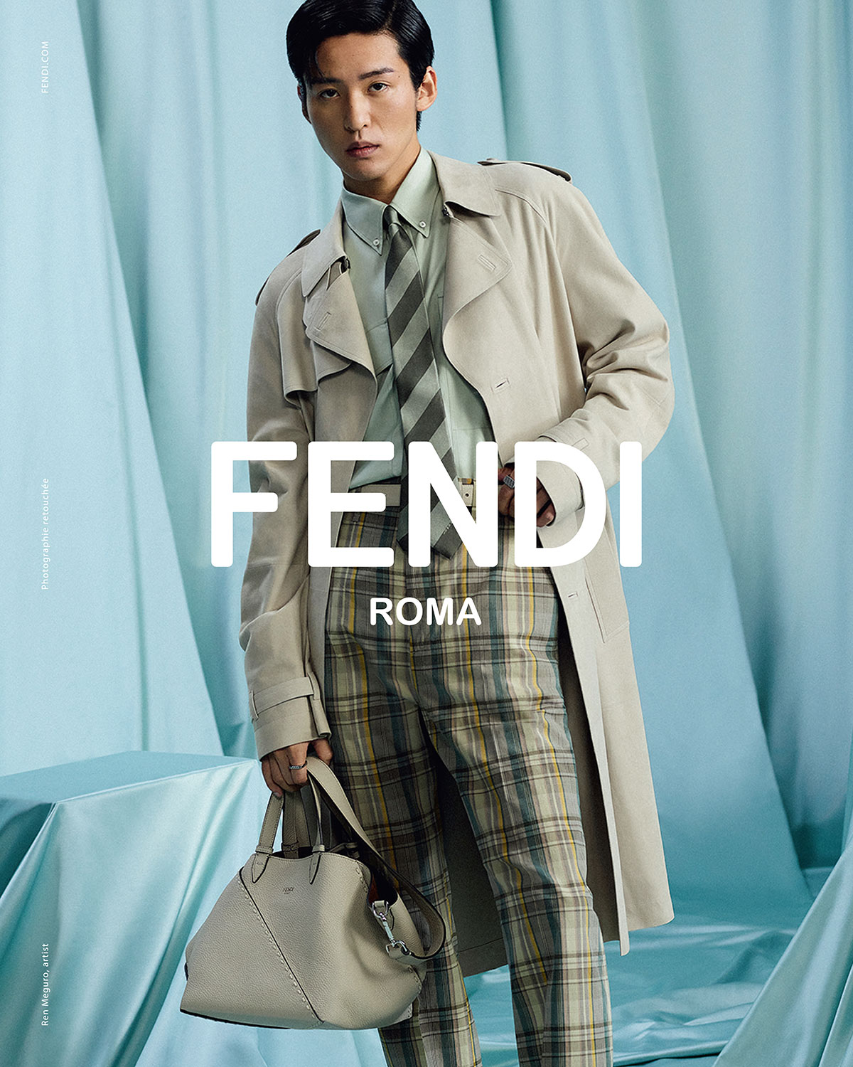 目黒蓮、日本人初「Fendi」グローバル広告キャンペーンに登場 | Numero