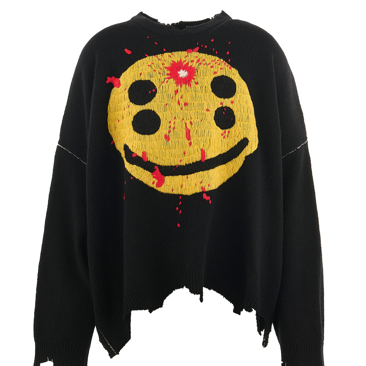 SAINT Mxxxxxx × Cactus Plant Flea Market FW24 CP_CREW KNT/SMILE