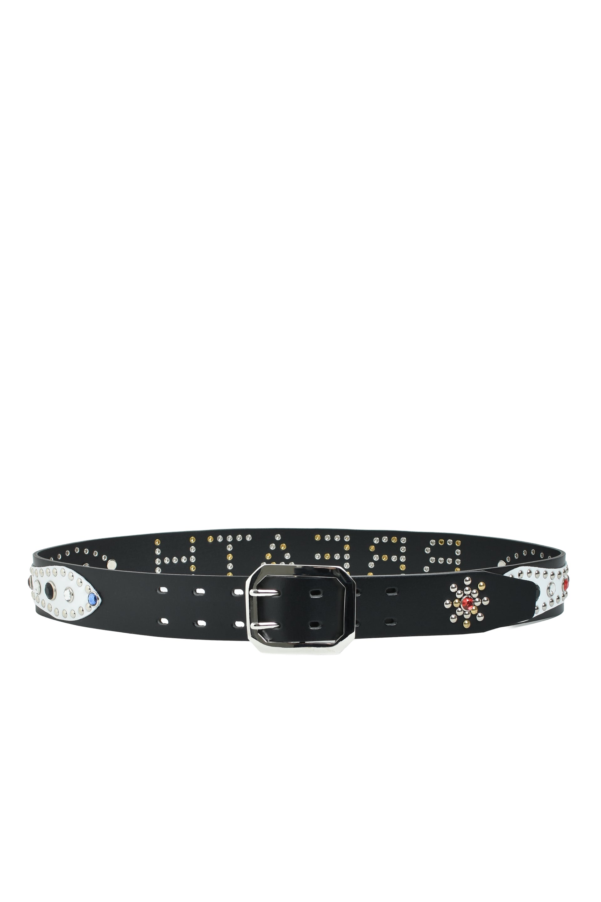 BREATH SS25 STUDS LOGO BELT / BLACK MULTI - NUBIAN