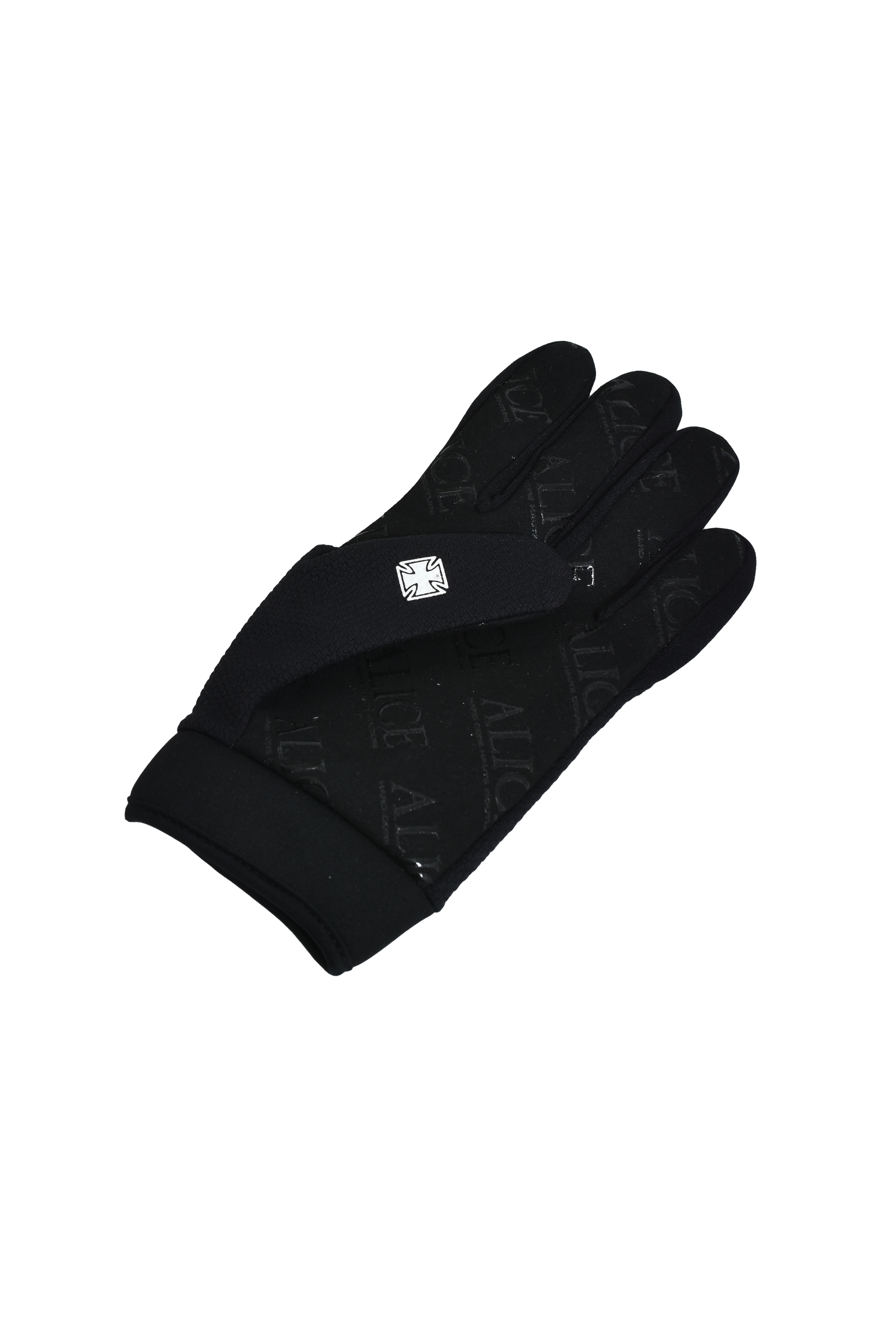 ALICE HOLLYWOOD SS25 TOKYO EXCLUSIVE MOTO COUTURE GLOVE / BLK WHT
