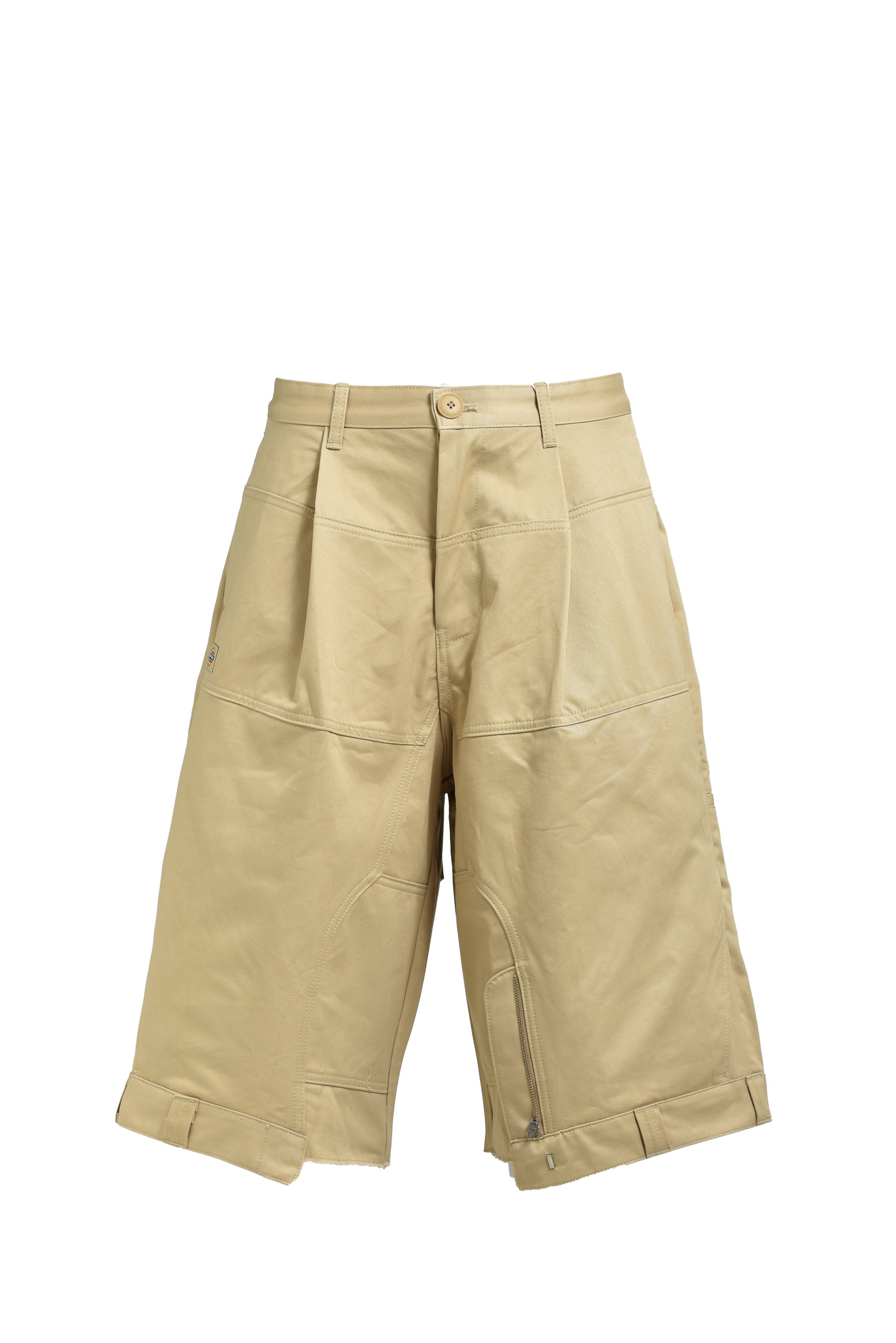 Protocol Index FW25 UPSIDE DOWN WORK JORTS / BEI - NUBIAN