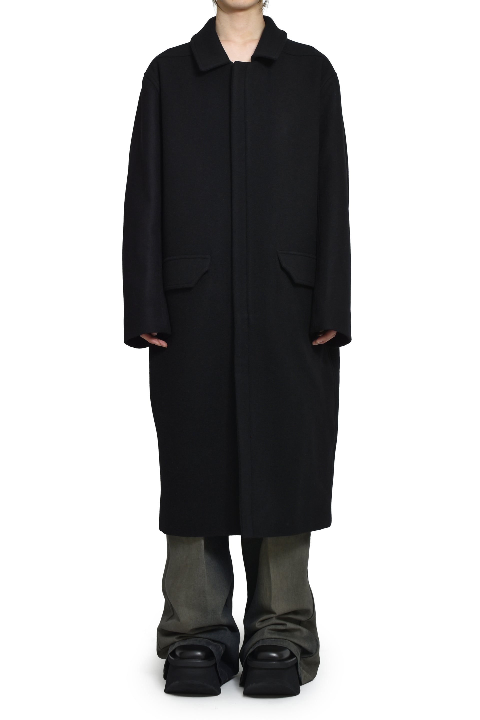 Rick Owens リック オウエンス FW25 BLIXA JUMBO MAC / BLK - NUBIAN