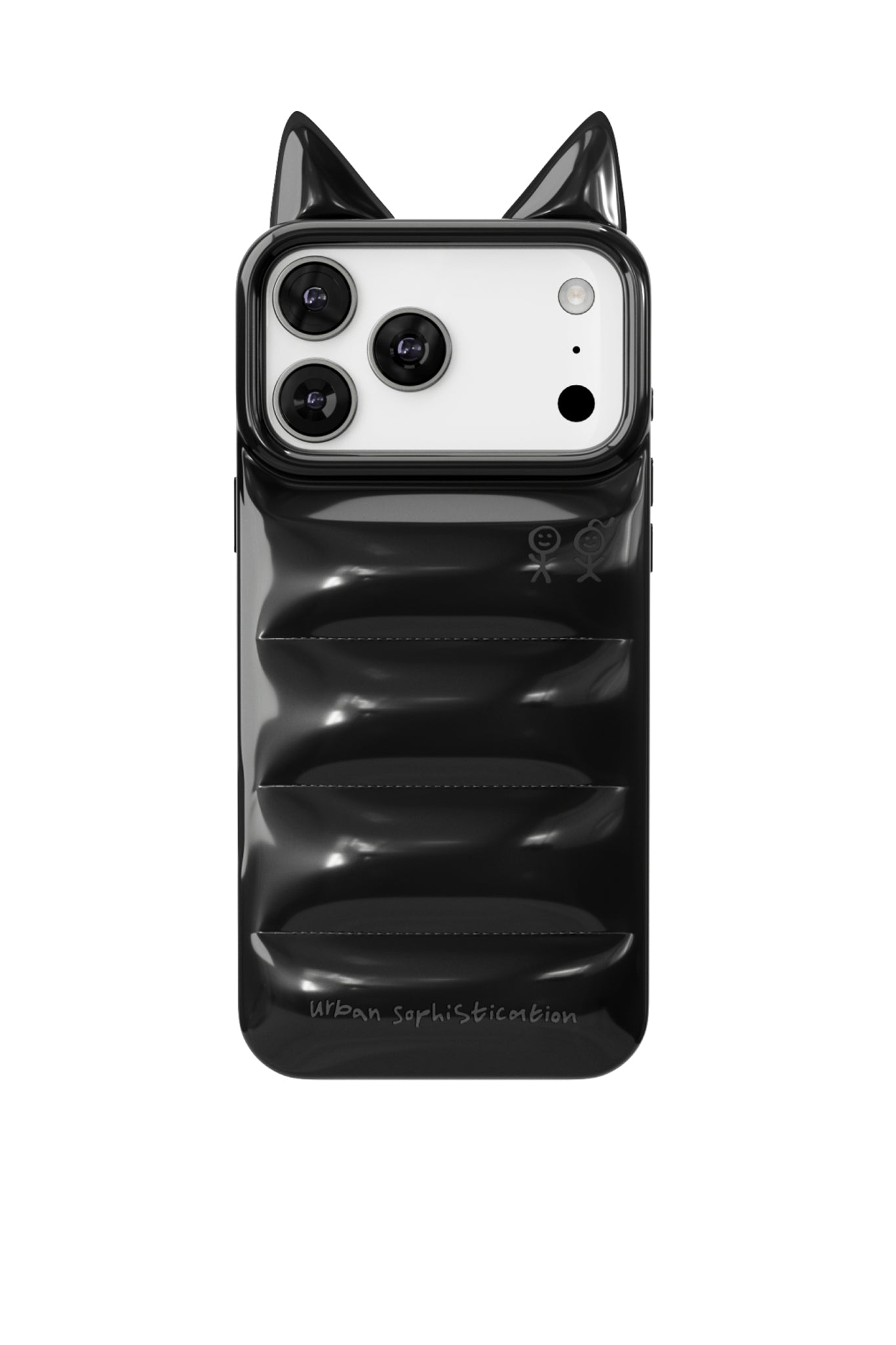 Urban Sophistication iPhone Case THE PUFFER CASE / DARK CHERRY