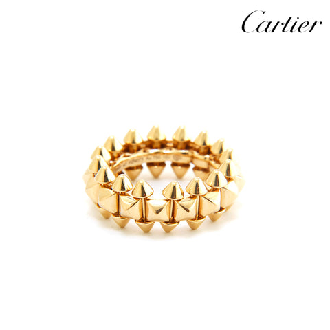 Cartier CARTIER CRASH D PER CARTIER Ring YG Au750 10.3g 47 size 7