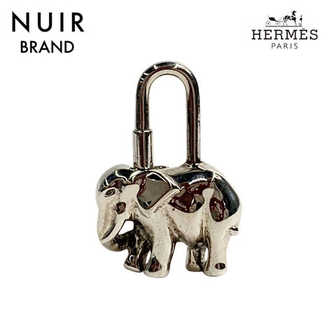 エルメス HERMES 象 エレファントモチーフ カデナ パドロック チャーム